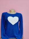 Blusa feminina de pérolas manga longa - Janaina