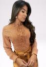 Blusa Feminina de Poá Manga Longa Blusa Feminina de Poá Manga Longa