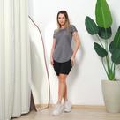 Blusa Feminina Dry Fit Vest Leg Academia Tapa Bumbum Verão Blusa Feminina Dry Fit Vest Leg Academia Tapa Bumbum Verão