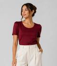 Blusa Feminina Em Malha Langui Infinita Cor Roxo Blusa Feminina Em Malha Langui Infinita Cor Roxo