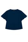 Blusa feminina em viscose Essendi AZUL ESCURO