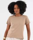 Blusa Feminina Estampa Folhas Marisa Marrom-21039 Blusa Feminina Estampa Folhas Marisa Marrom-21039