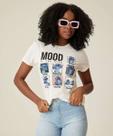 Blusa Feminina Estampa Stitch Manga Curta Disney-16212 Blusa Feminina Estampa Stitch Manga Curta Disney-16212