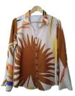 Blusa Feminina Estampada Manga Flare
