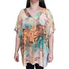 Blusa Feminina Estampada Sodaela Plus Size