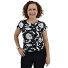 Blusa Feminina Estilosa Moderna Empoderada Looks Inspiração