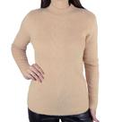 Blusa Feminina Facinelli By Mooncity Lã Bege Areia - 651232