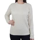 Blusa Feminina Facinelli By Mooncity Tricot Areia - 651108