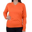 Blusa Feminina Facinelli By Mooncity Tricot Laranja - 651040