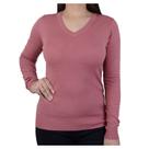 Blusa Feminina Facinelli By Mooncity Tricot Terra Cota Rosa