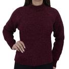 Blusa Feminina Facinelli By Mooncity Tricot Vinho - 651244