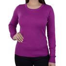 Blusa Feminina Facinelli By Mooncity Tricot Violeta - 651074
