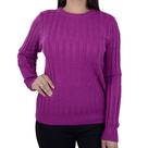 Blusa Feminina Facinelli By Mooncity Tricot Violeta - 651108