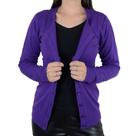Blusa Feminina Facinelli Cardigan Tricot Violeta - 651179
