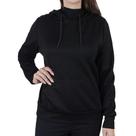 Blusa Feminina Facinelli Moletom Com Capuz Preta - 6703