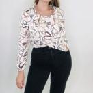 Blusa feminina florida Blusa feminina florida
