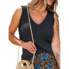 Blusa Feminina FMF em Tricô com Detalhe em Trança Moderna e Fresca
