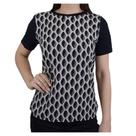 Blusa Feminina Gatos e Atos Crepe Preta - G2369