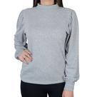Blusa Feminina Giraffe Manga Princesa Cinza - 32481 Blusa Feminina Giraffe Manga Princesa Cinza - 32481