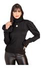 Blusa Feminina Gola Alt Babado Manga E Botao Moda Evangelica Blusa Feminina Gola Alt Babado Manga E Botao Moda Evangelica