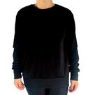 Blusa Feminina Gola Careca Manga Longa Soltinha Punho Cores Sortidas Malha Crepe Pp ao Plus Size Blusa Feminina Gola Careca Manga Longa Soltinha Punho Cores Sortidas Malha Crepe Pp ao Plus Size