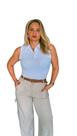 Blusa feminina GOLA POLO canelado premium