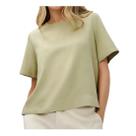 Blusa Feminina Hering MC Regular Verde - HFLDEATEN