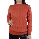 Blusa Feminina Iaraline Plus Size Tricot Laranja - 5552