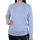 Blusa Feminina Iaraline Tricot Azul Claro - 2942