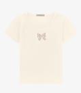 Blusa feminina infantil em Ribana 2x1 Trick Nick Off White Blusa feminina infantil em Ribana 2x1 Trick Nick Off White