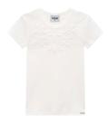 Blusa Feminina Infantil Manga Curta Menina Kukiê