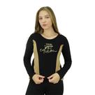 Blusa Feminina KM Zero 4736 You're A Limited Edition - Conforto Original Blusa Feminina KM Zero 4736 You're A Limited Edition - Conforto Original