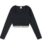 Blusa Feminina Lecimar Manga Longa Canelado Trançado