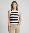 Blusa Feminina Listrada Em Tricot Sea Surf Preto Blusa Feminina Listrada Em Tricot Sea Surf Preto