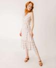 Blusa Feminina Listrada Sem Manga Marisa Off White-80014