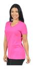 Blusa Feminina Longa Decote V Lisa Blusa Feminina Longa Decote V Lisa