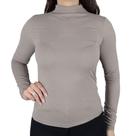 Blusa Feminina Lunender ML Bege Conducir - 00630
