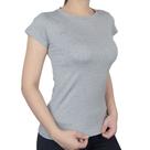 Blusa Feminina LZT Baby Look Cinza Mescla - 578