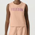 Blusa feminina m/c hering regata laranja 7cbq - tam. pequeno