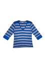 Blusa Feminina Manga 3/4 Listrada Juanna - Confeccionada em Algodão Blusa Feminina Manga 3/4 Listrada Juanna - Confeccionada em Algodão