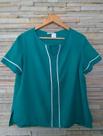 Blusa Feminina Manga Curta de Viscose