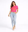 Blusa Feminina Manga Curta Estampada Select Rosa