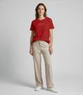 Blusa Feminina Manga Curta Infinita Cor Vermelho