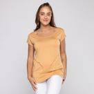 Blusa Feminina Manga Curta Tapa Bumbum com Bolso Blusa Feminina Manga Curta Tapa Bumbum com Bolso