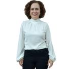 Blusa Feminina Manga Longa Ajuste no Punho Elegante e Leve
