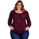Blusa Feminina Manga Longa Comprida Estampada Sortidas