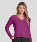 Blusa Feminina Manga Longa Dianna Roxo