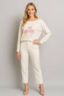 Blusa Feminina Manga Longa Flamingos