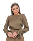 Blusa Feminina Manga Longa Flare