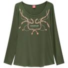 Blusa Feminina Manga Longa Malwee Wee Plus Ref. 65775
